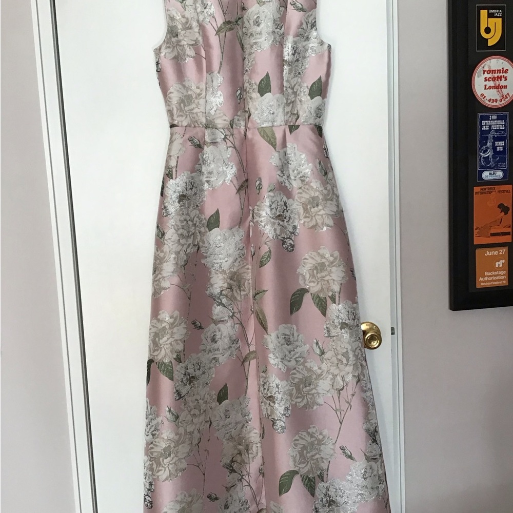 Kay Unger Walk-thru Jumpsuit/Gown - WORN ONCE!  Stunning! - Picture 5 of 16